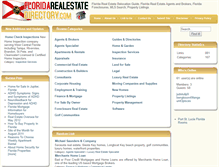Tablet Screenshot of floridarealestatedirectory.com